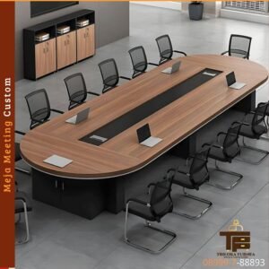 Meja Meeting Custom Modern Minimalis