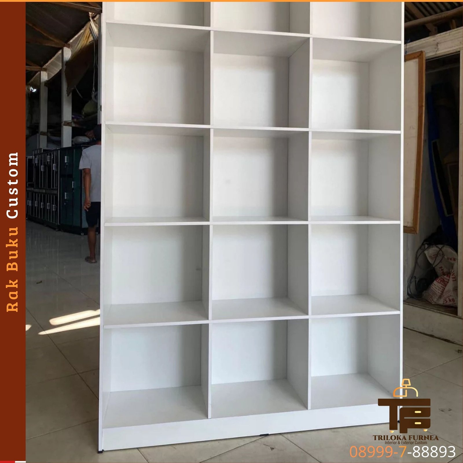 Rak Buku Custom Modern untuk Ruangan Lebih Rapi dan Elegan - Image 5
