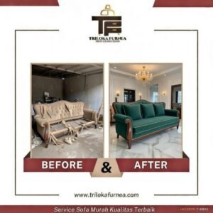 Service Sofa Terdekat Triloka Furnea – Murah, Cepat, Hasil Seperti Baru 🛋️