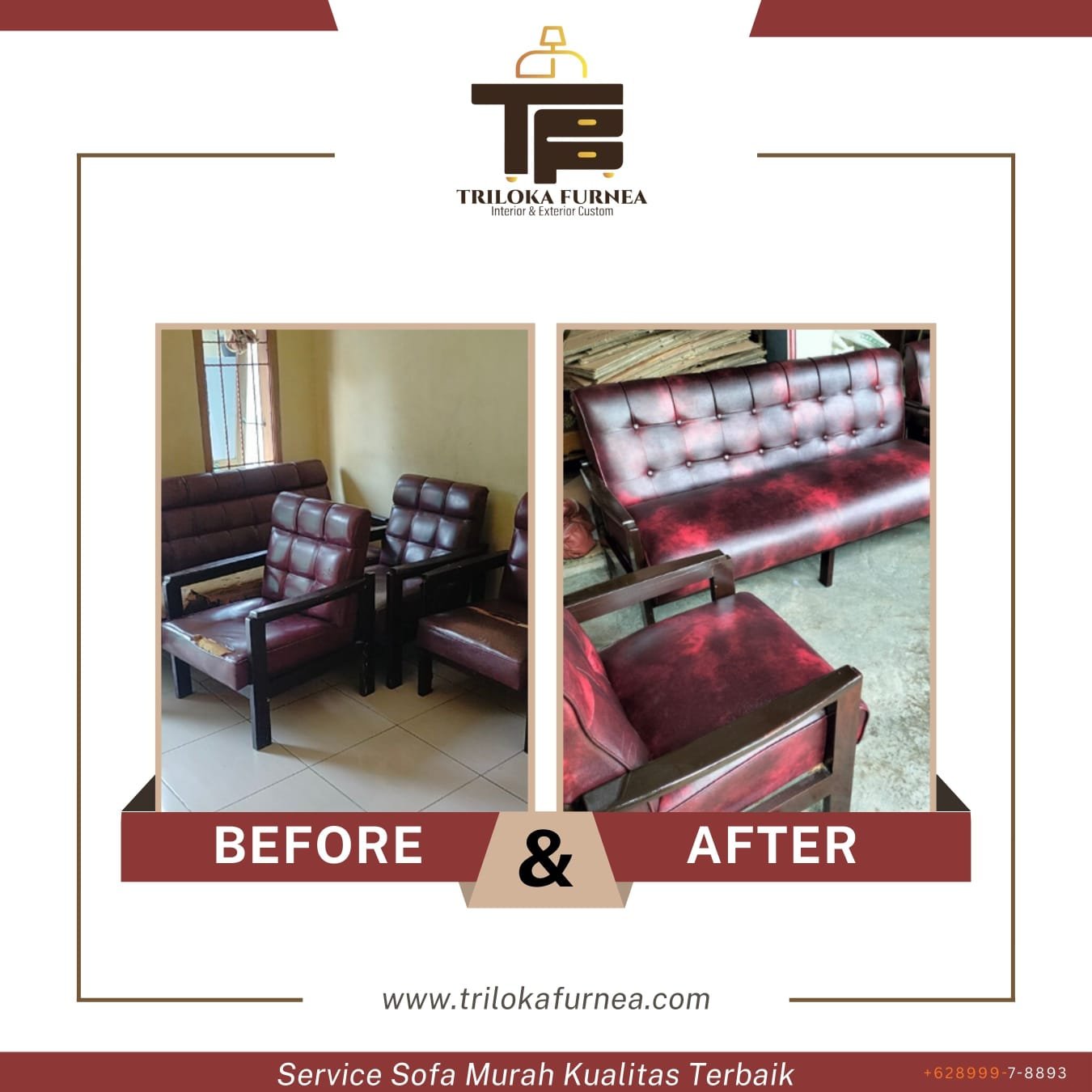 Service Sofa Terdekat Triloka Furnea – Murah, Cepat, Hasil Seperti Baru 🛋️ - Image 5