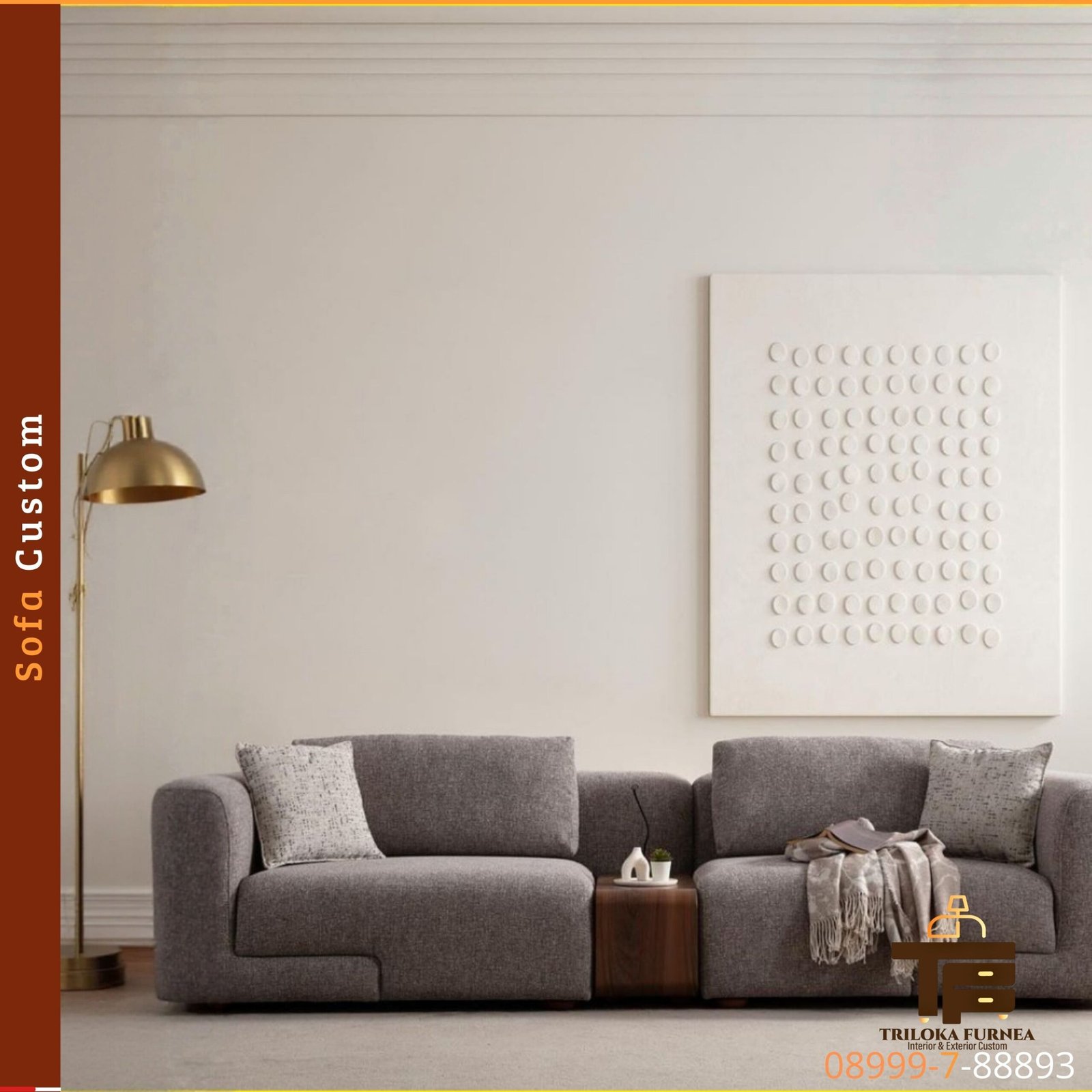 Sofa Custom Minimalis Modern – Bikin Ruang Auto Estetik & Cozy Level Up! - Image 3