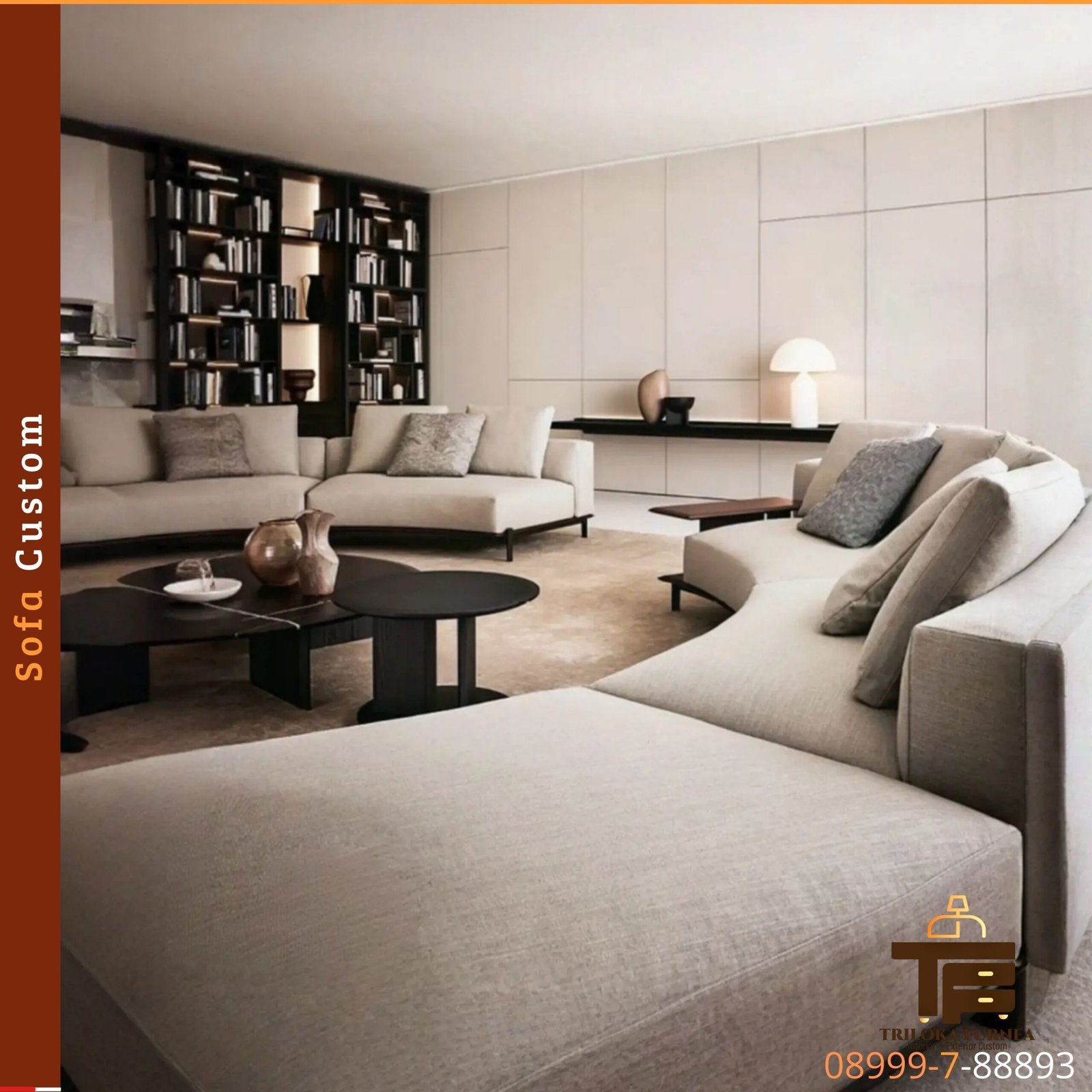 Sofa Custom Semi Circle - Image 3