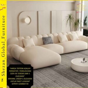 Jual sofa japandi bubble mewah dan elegan harga termurah