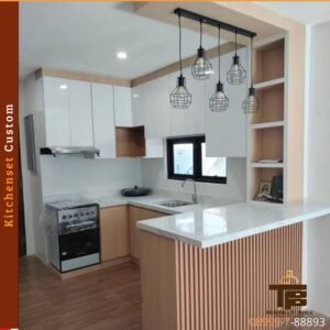 Kitchenset Custom Murah Berkualitas – Desain Minimalis & Modern