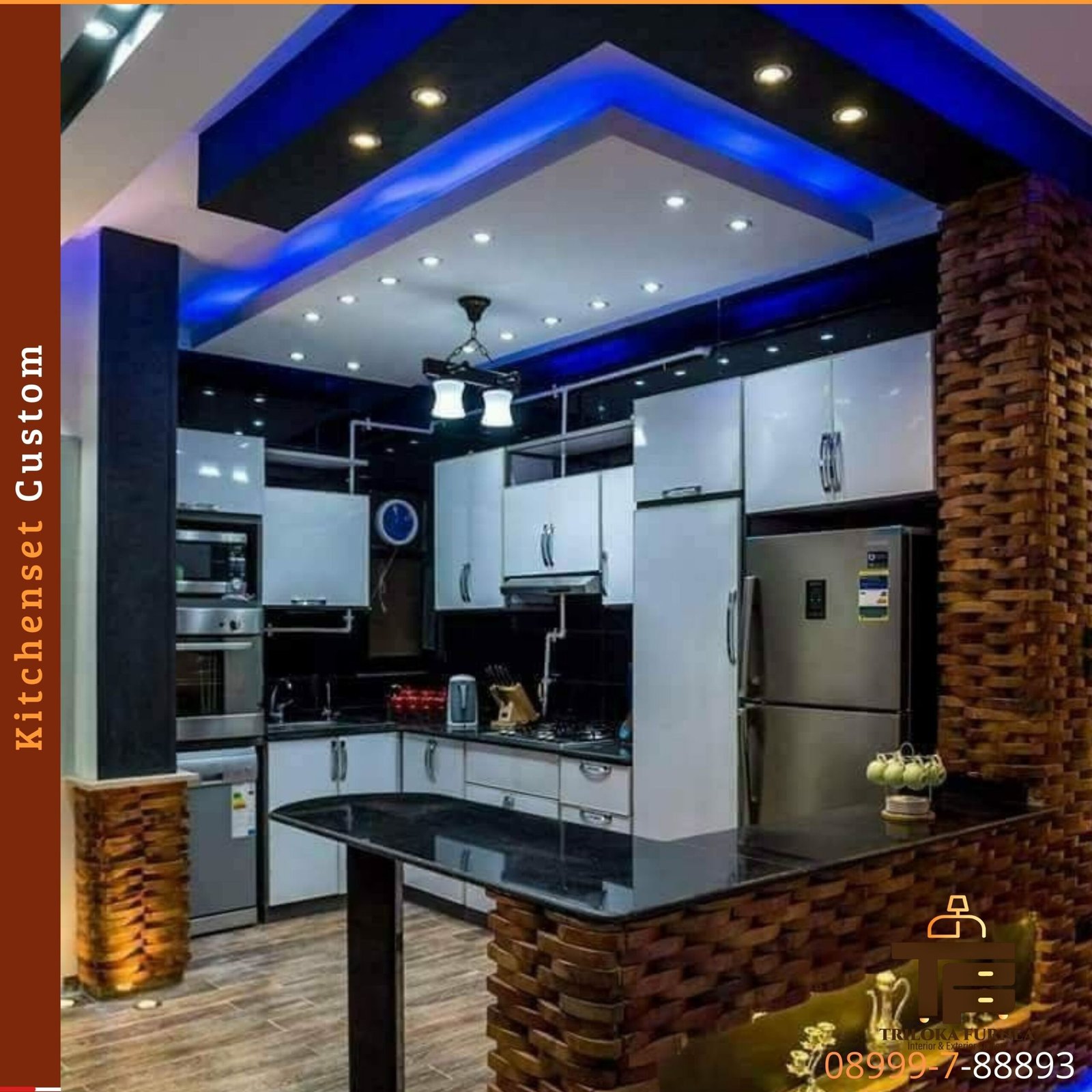 Kitchenset Custom Murah Berkualitas – Desain Minimalis & Modern - Image 4