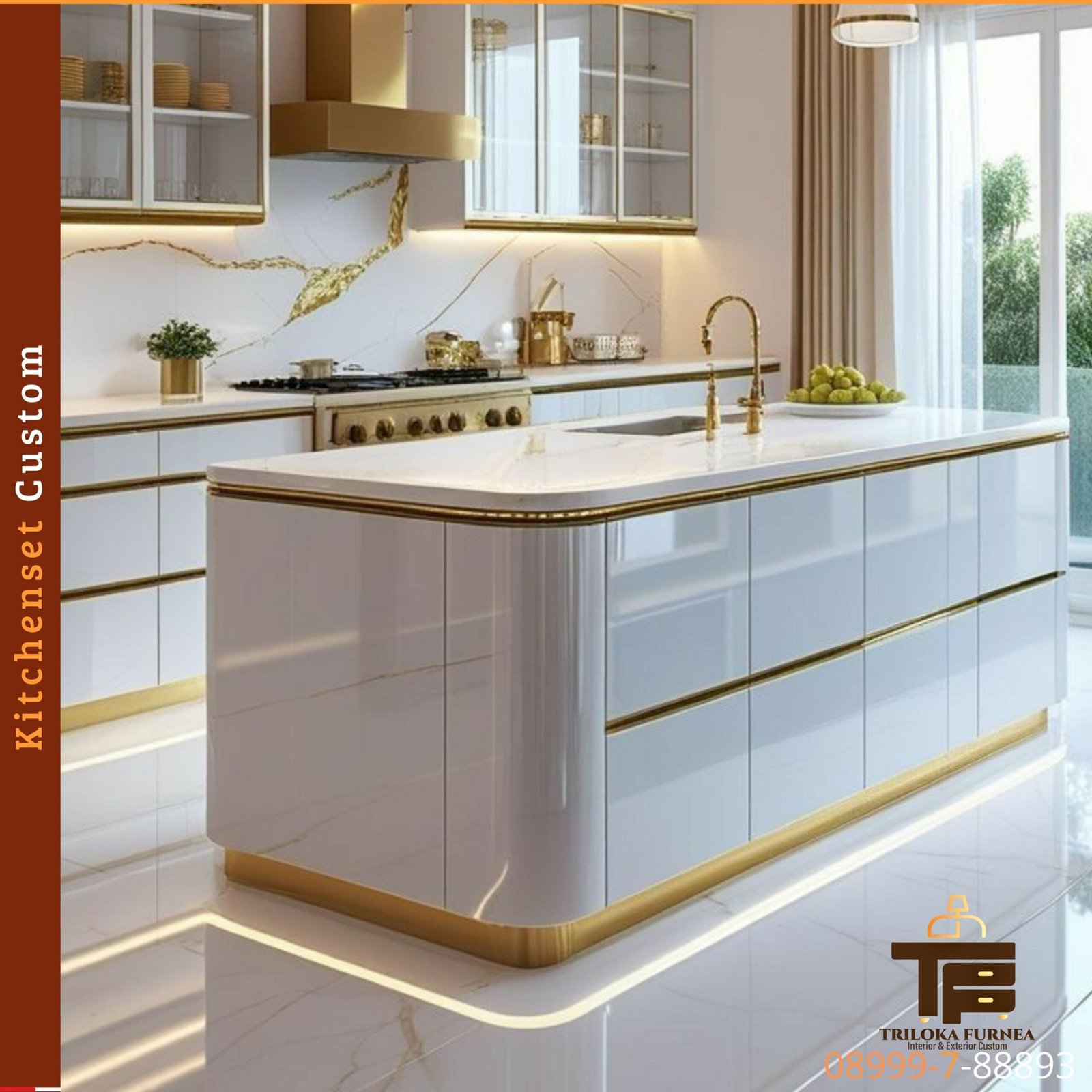 Kitchenset Custom Murah Berkualitas – Desain Minimalis & Modern - Image 6