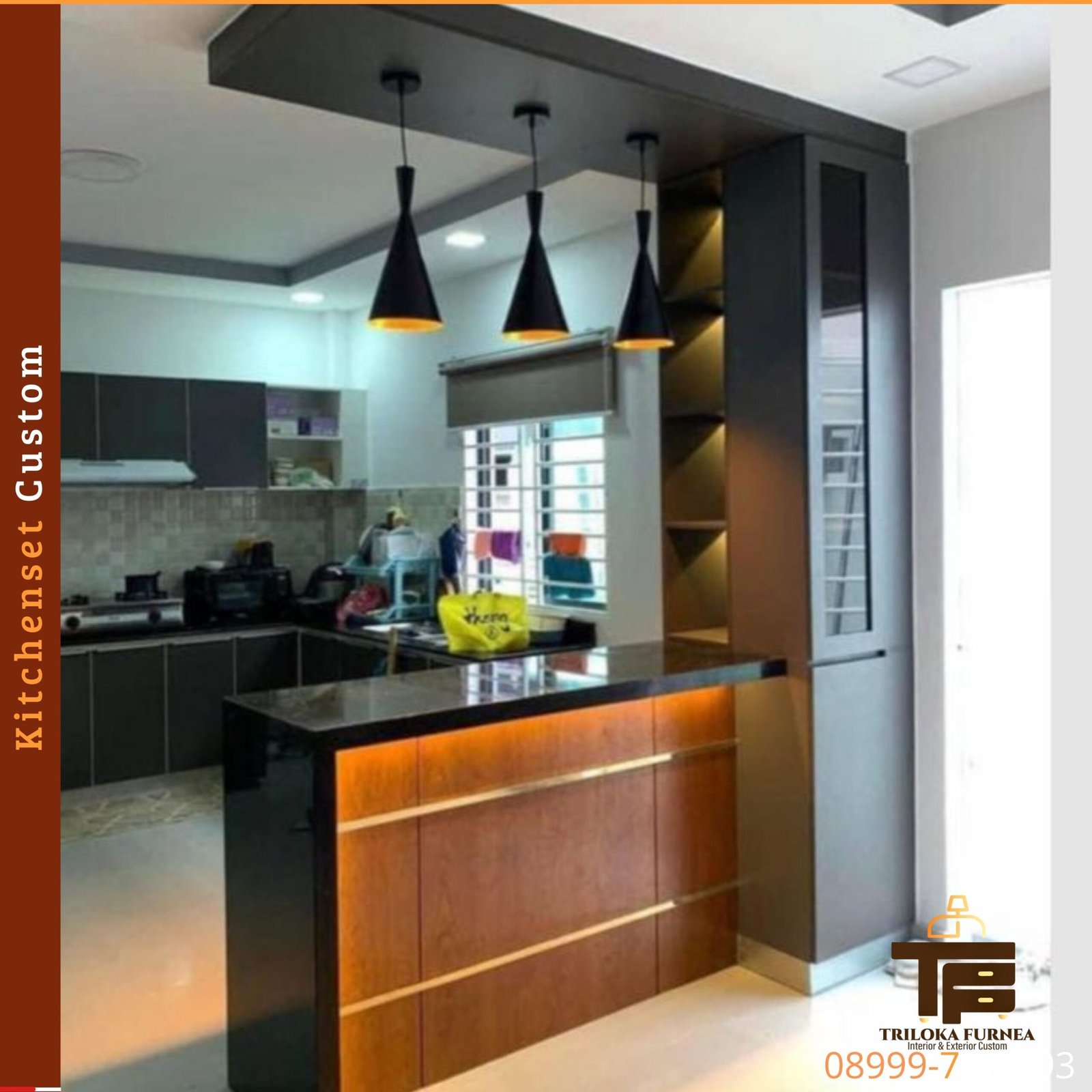 Kitchenset Custom Murah Berkualitas – Desain Minimalis & Modern - Image 8