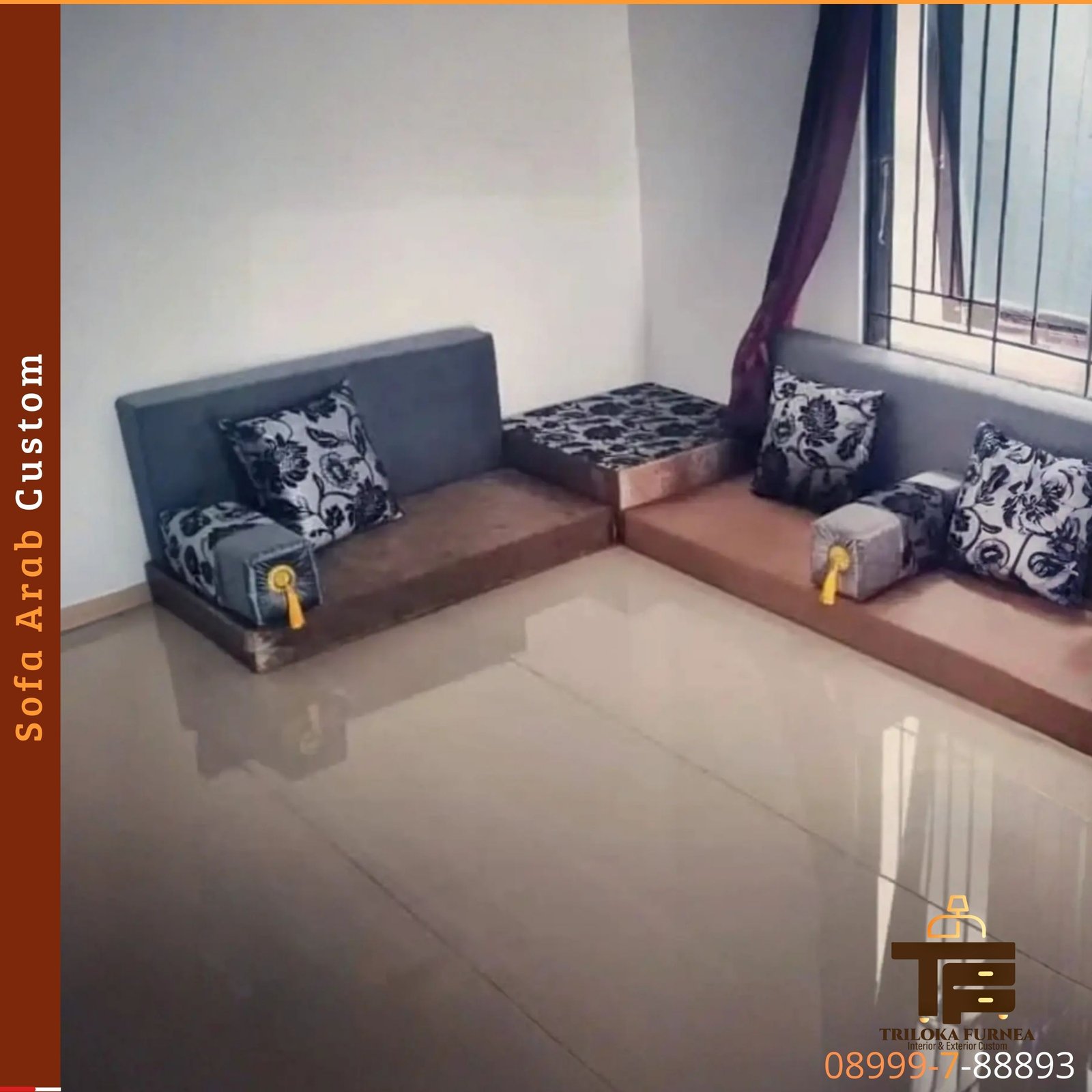 Sofa Arab Custom Premium | Sofa Majlis Arab Per Meter - Image 4