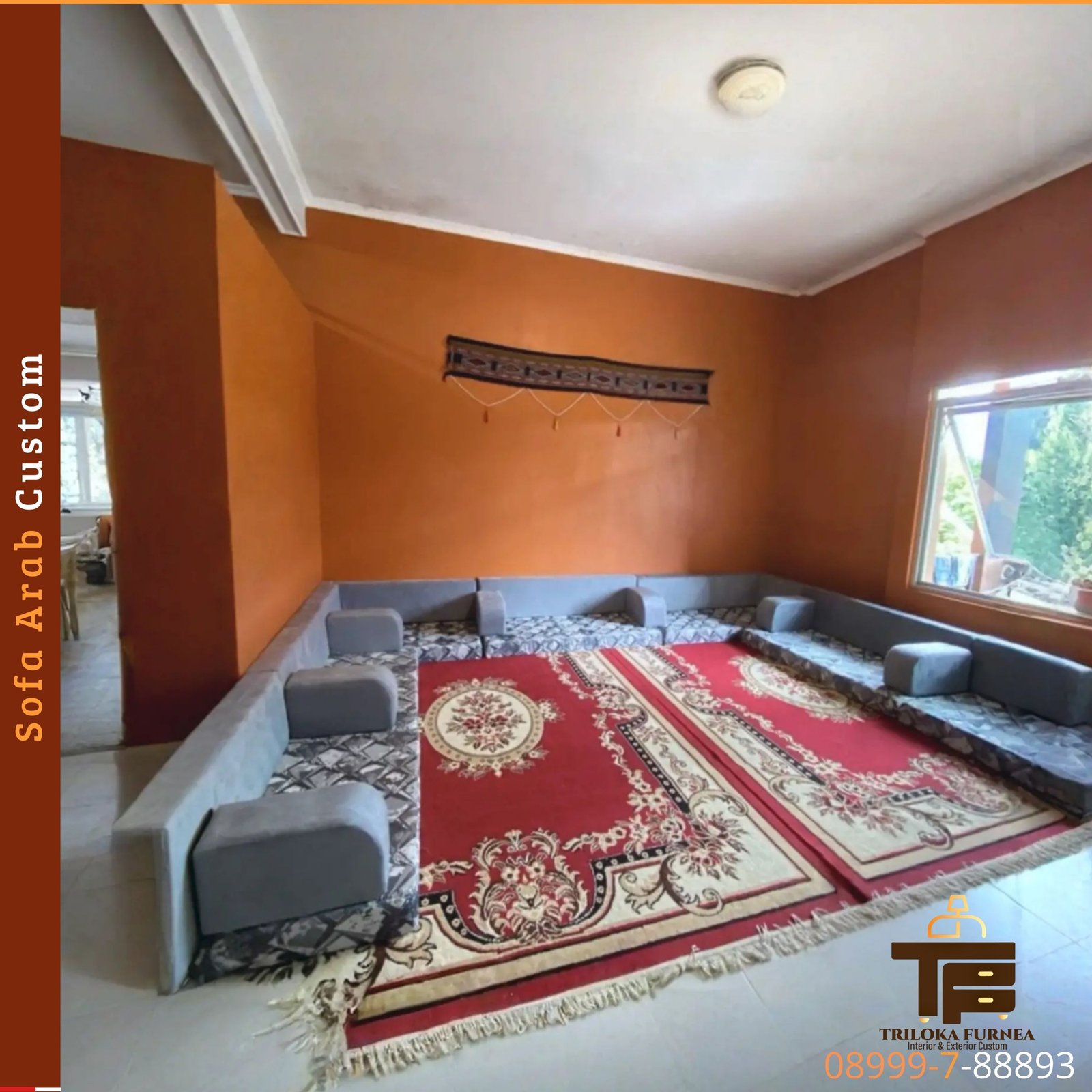 Sofa Arab Custom Premium | Sofa Majlis Arab Per Meter - Image 5