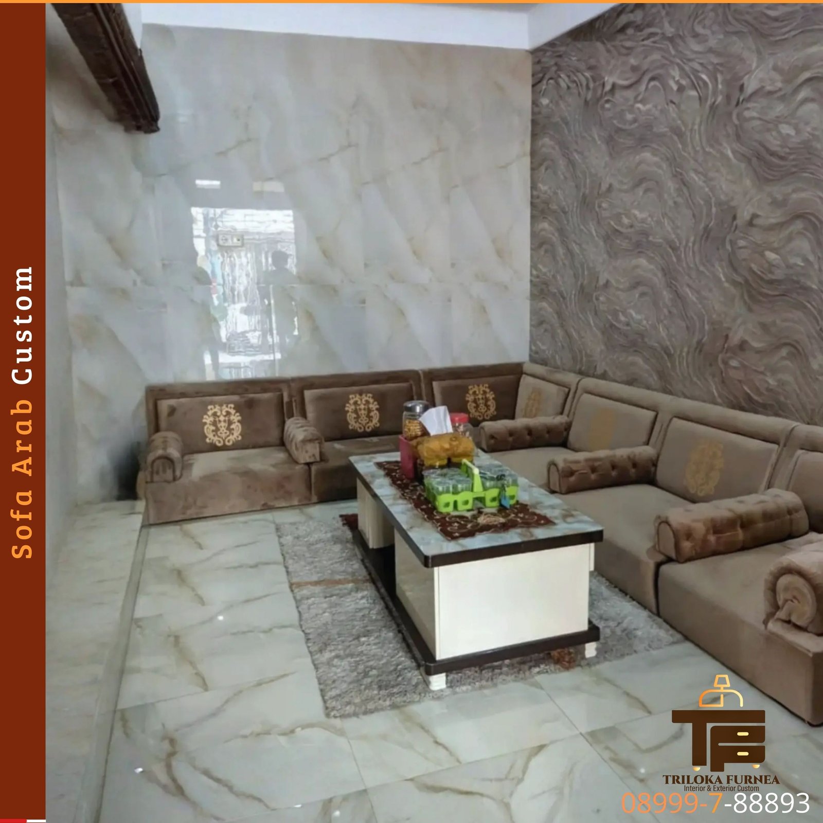 Sofa Arab Custom Premium | Sofa Majlis Arab Per Meter - Image 6