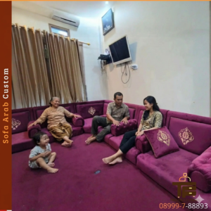 Sofa Arab Custom Premium | Sofa Majlis Arab Per Meter